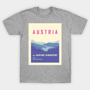 The Melodic Mountains & Lakes of Austria T-Shirt